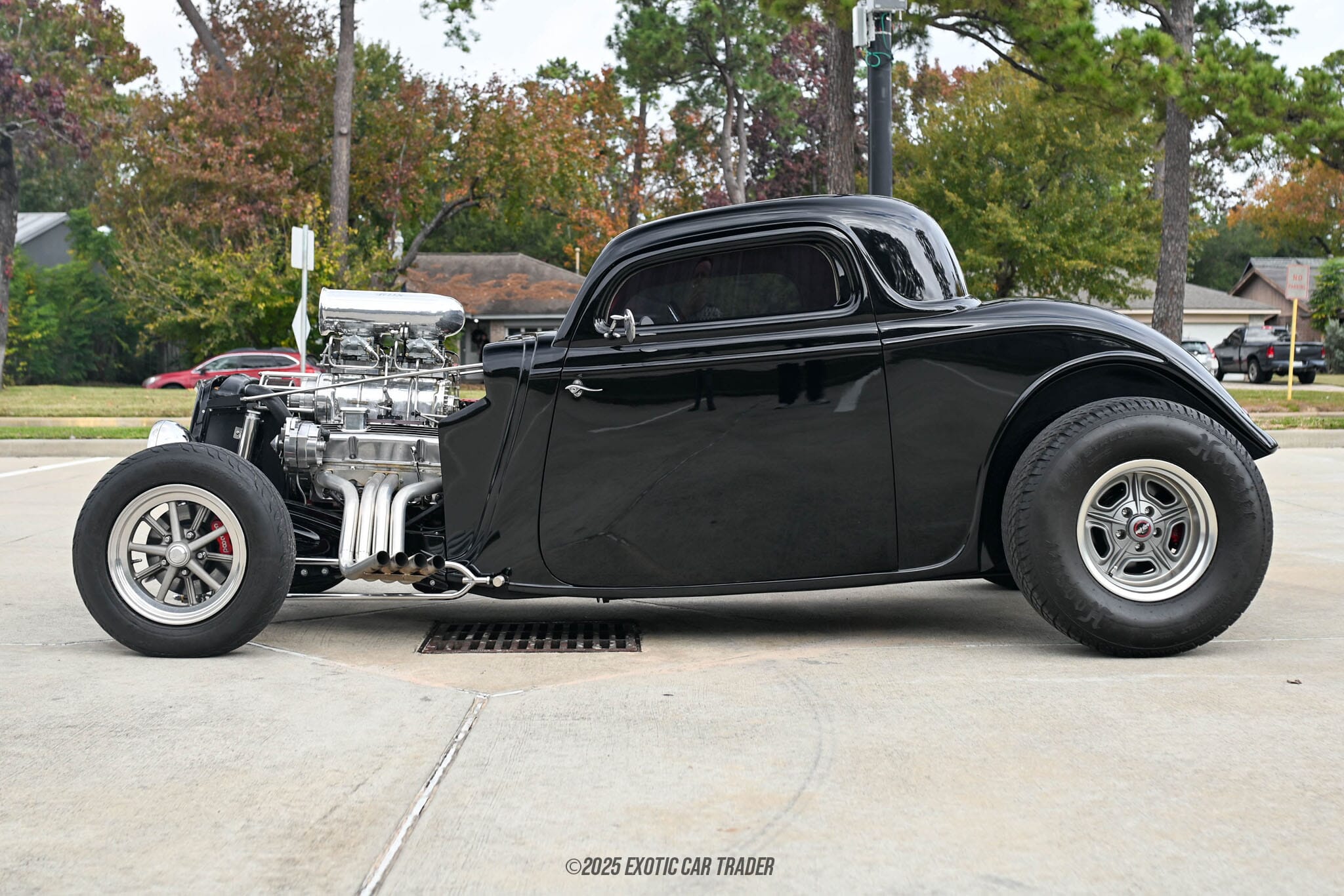 1933 Ford Model 40 3-Window Coupe Hot Rod Supercharged for sale
