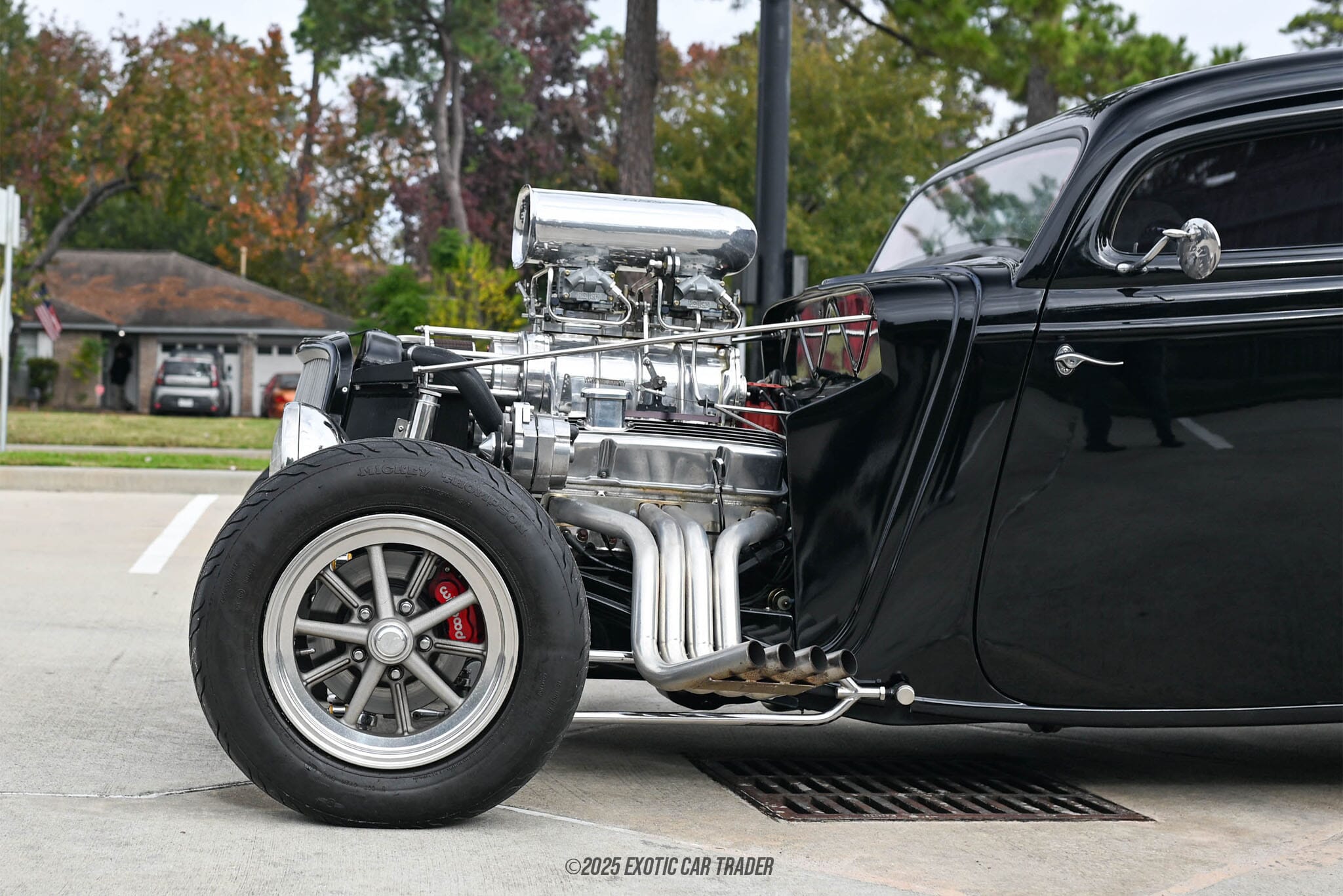 1933 Ford Model 40 3-Window Coupe Hot Rod Supercharged for sale