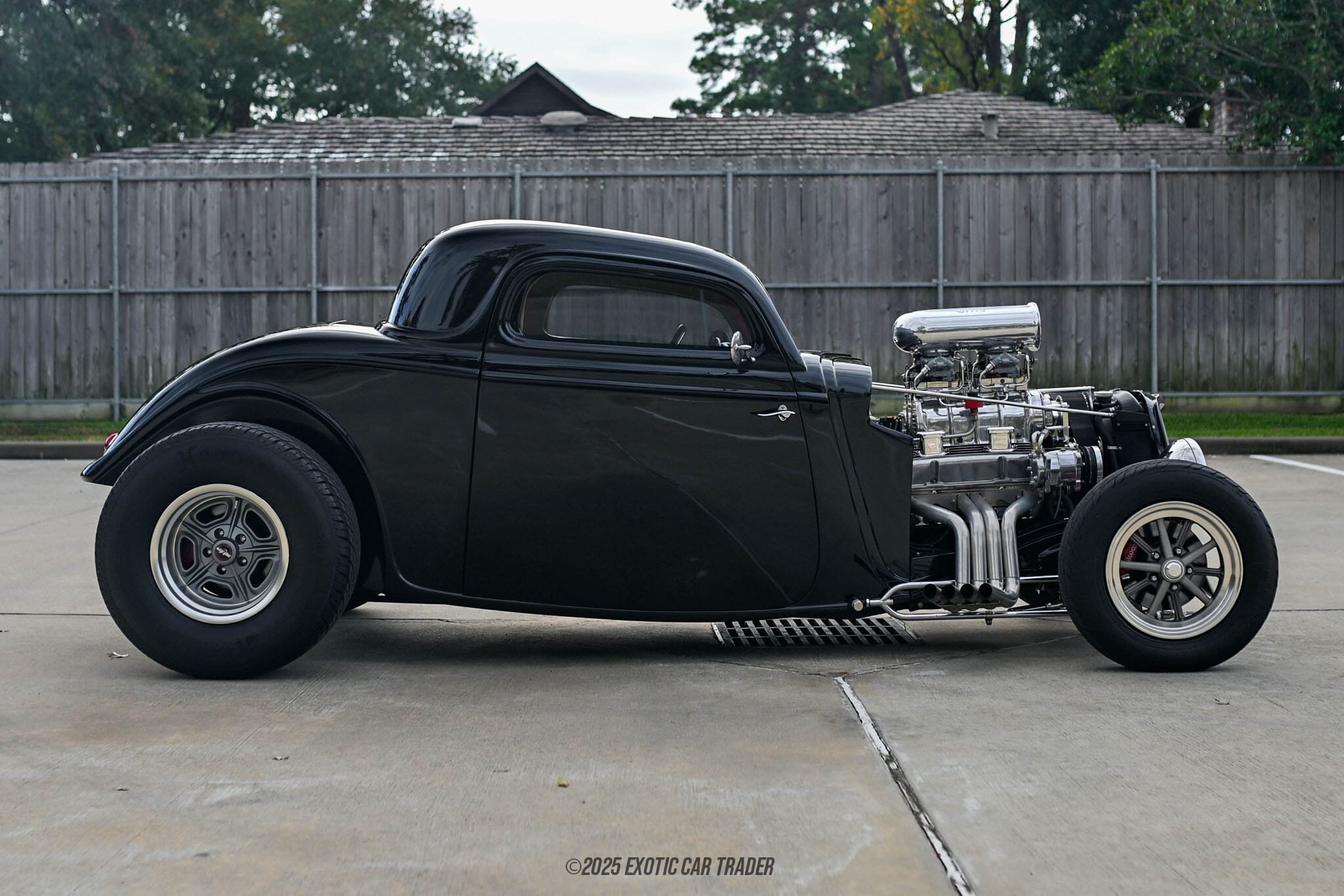 1933 Ford Model 40 3-Window Coupe Hot Rod Supercharged for sale