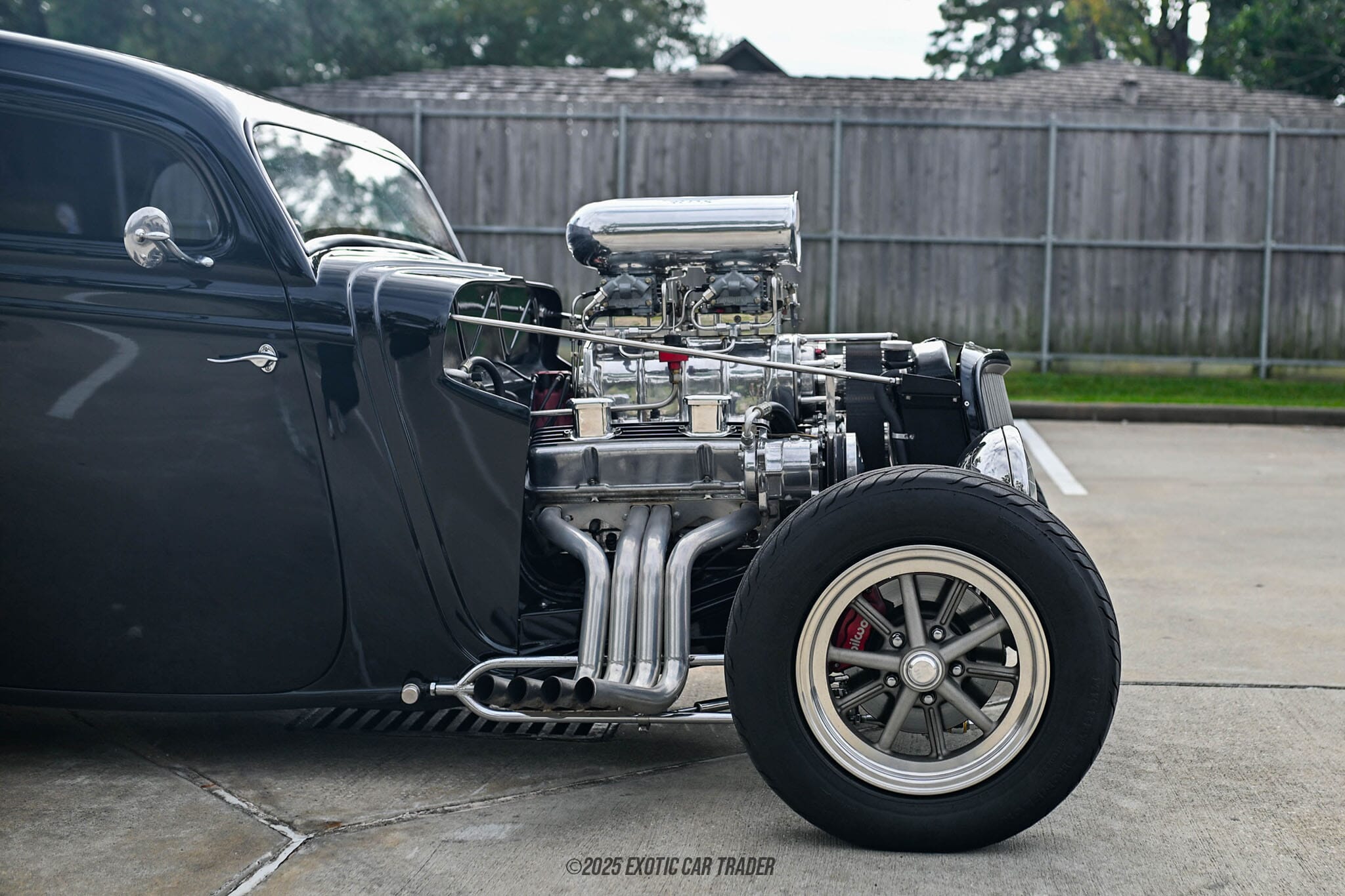 1933 Ford Model 40 3-Window Coupe Hot Rod Supercharged for sale
