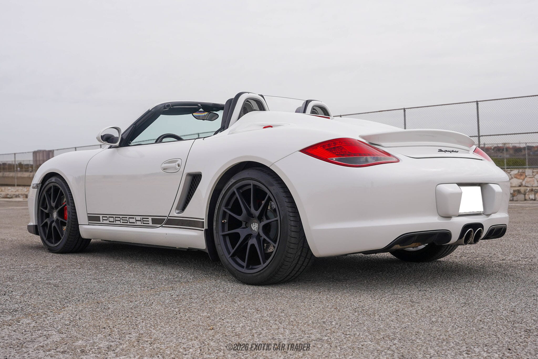2012 Porsche Boxster Spyder for sale