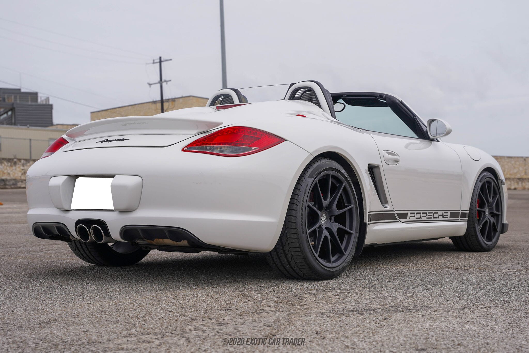 2012 Porsche Boxster Spyder for sale