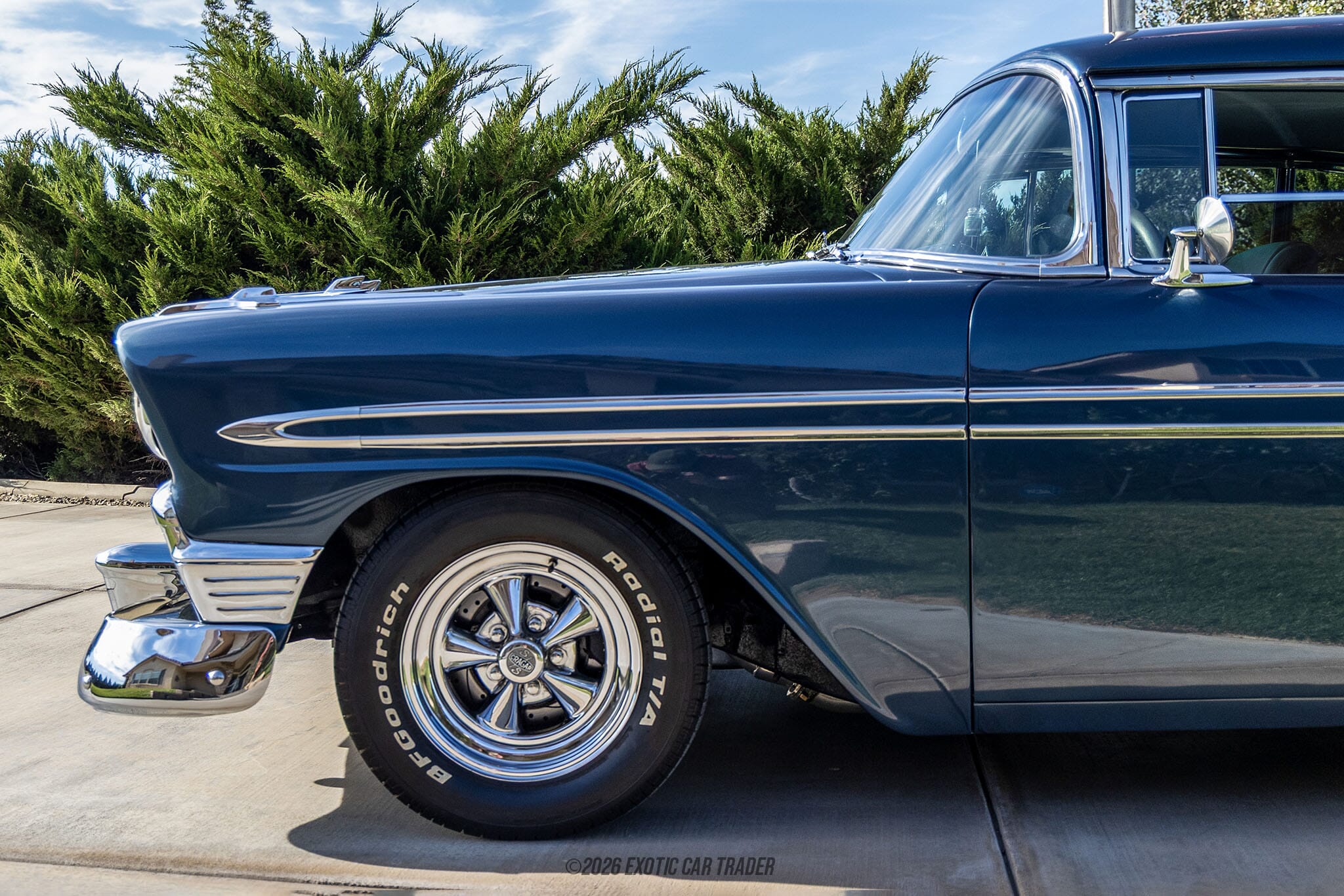1956 Chevrolet Bel Air Sport Coupe Restomod for sale