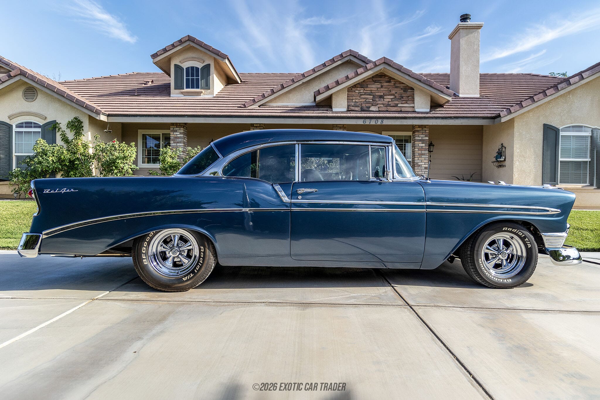 1956 Chevrolet Bel Air Sport Coupe Restomod for sale