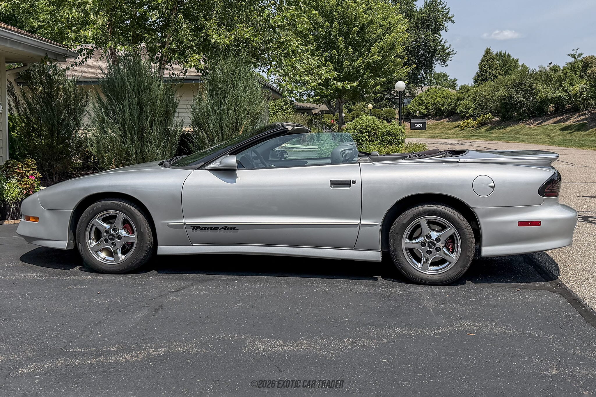 1997 Pontiac Firebird Trans Am Convertible for sale