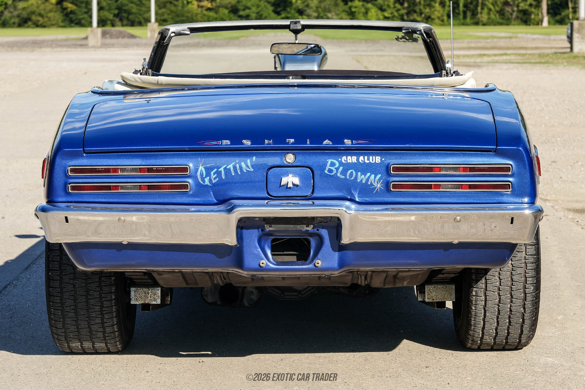1968 Pontiac Firebird Convertible Pro Street Supercharged for sale