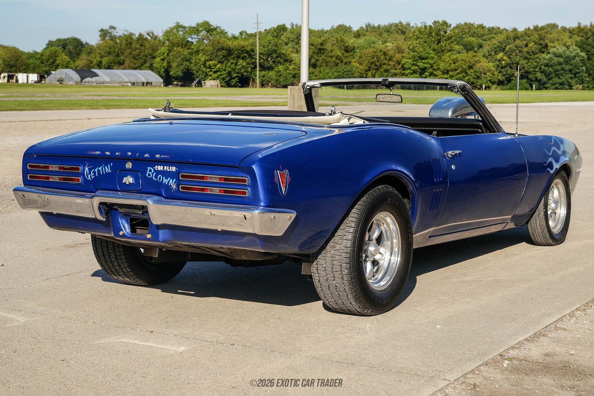 1968 Pontiac Firebird Convertible Pro Street Supercharged for sale