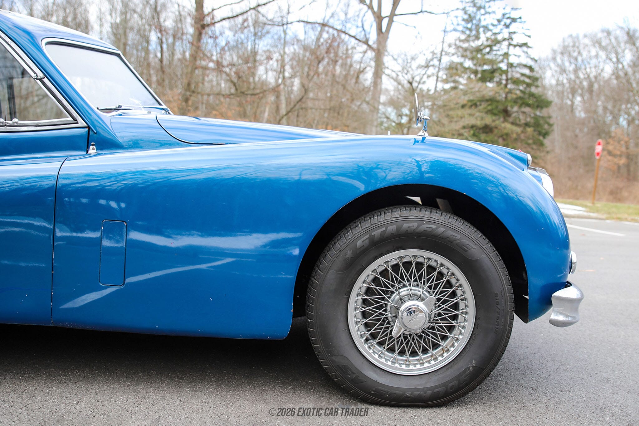 Jaguar XK SS 1956 Bleue - AUTOart 1/43 - Miniature à Collectionner