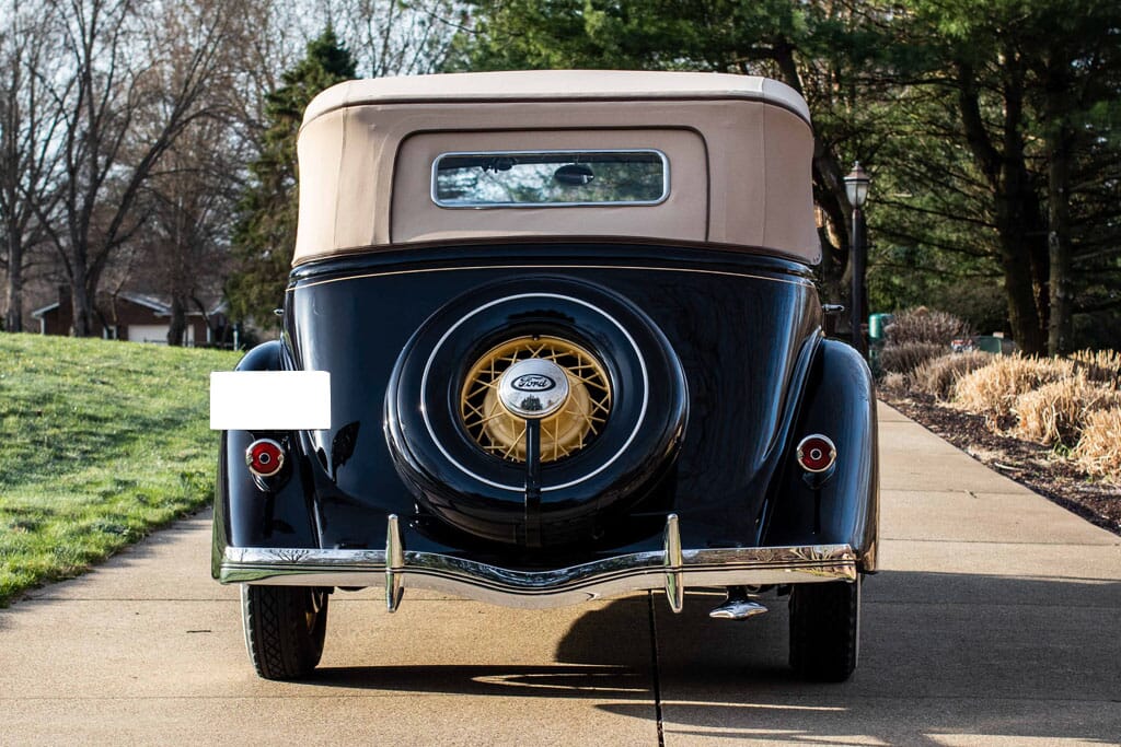 1935 Ford Deluxe Convertible Sedan for sale