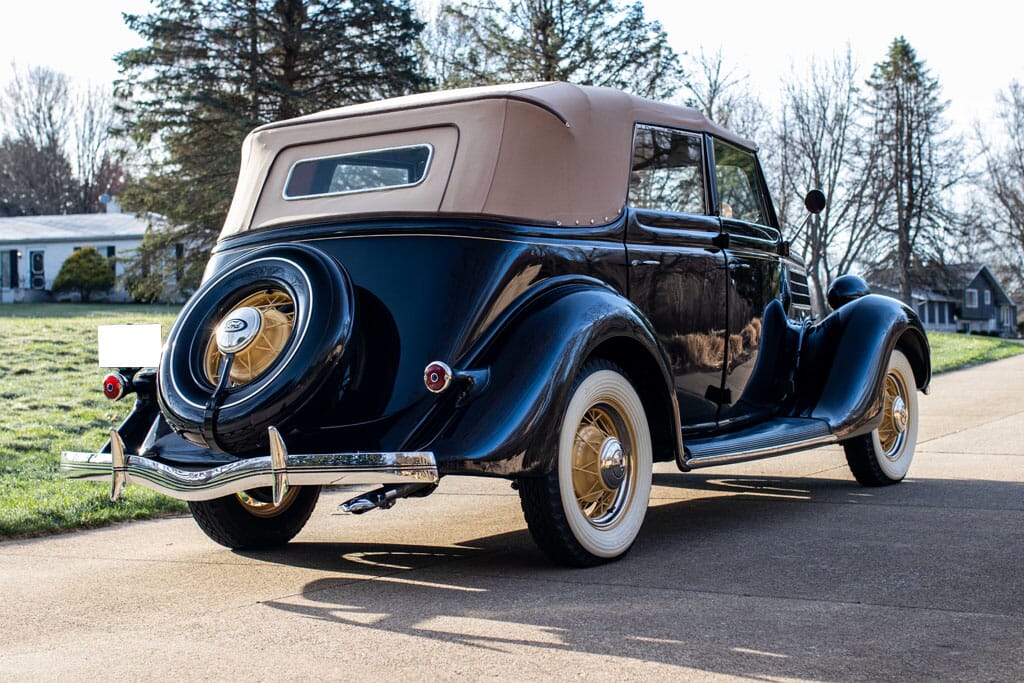 1935 Ford Deluxe Convertible Sedan for sale