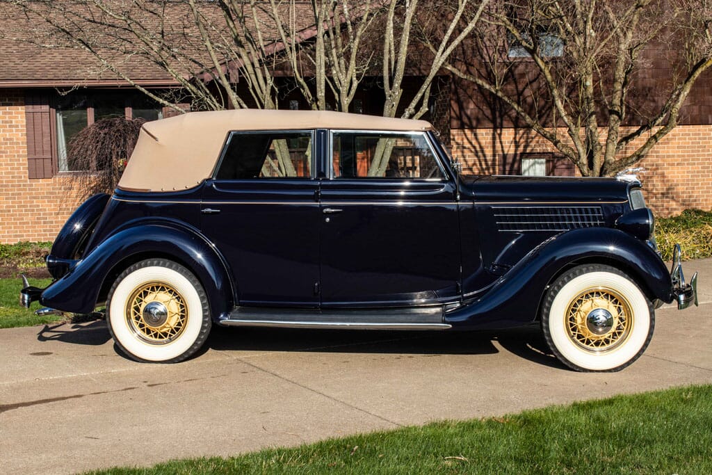 1935 Ford Deluxe Convertible Sedan for sale