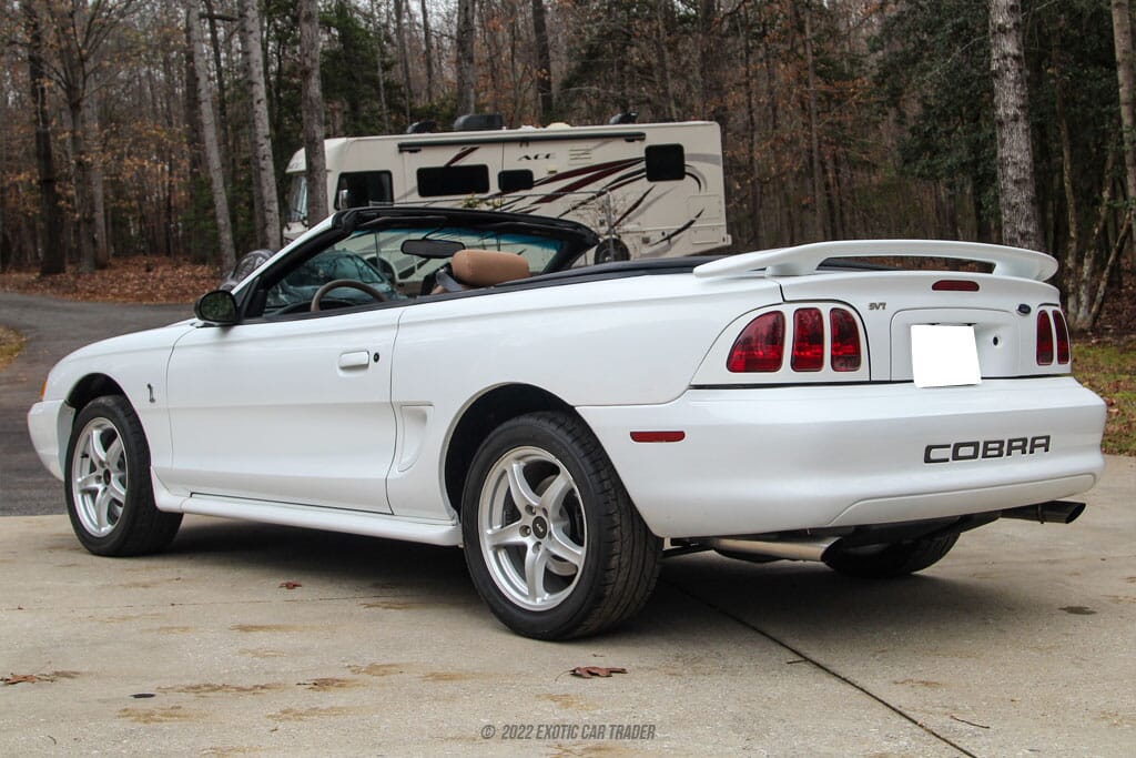 1998 Ford Mustang SVT Cobra Convertible for sale