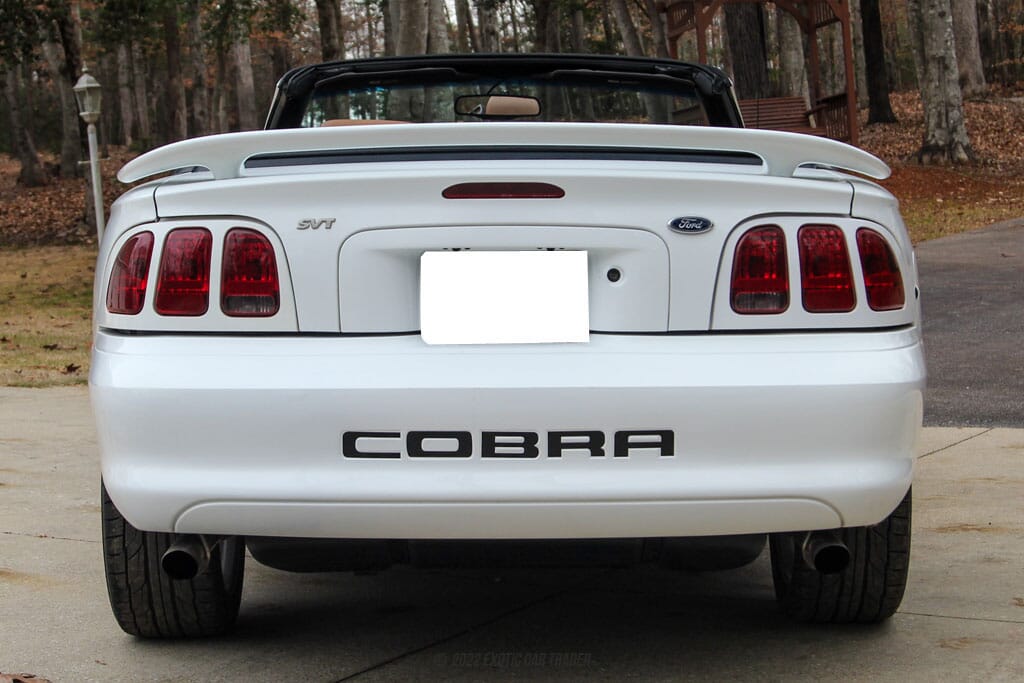 1998 Ford Mustang SVT Cobra Convertible for sale