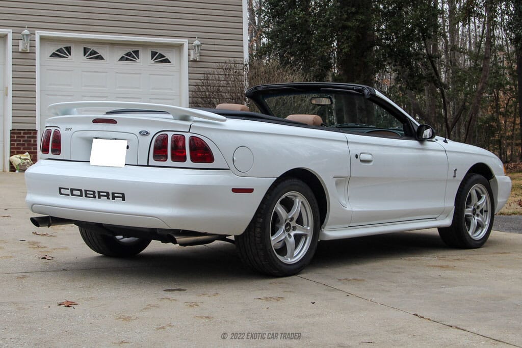 1998 Ford Mustang SVT Cobra Convertible for sale