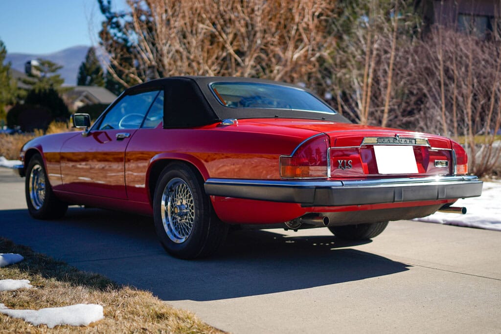 1990 Jaguar XJS Rouge for sale