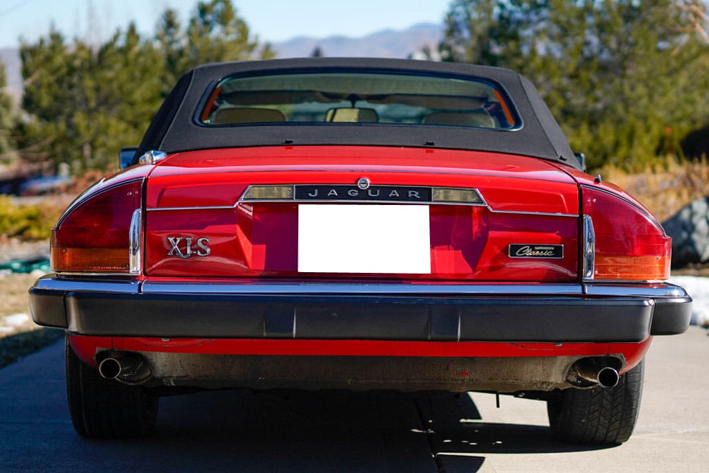 1990 Jaguar XJS Rouge for sale