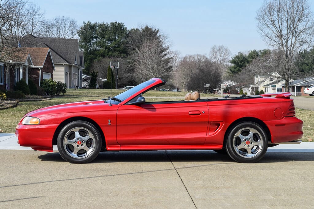 1994 Ford Mustang Cobra Indy Pace Car Convertible 4k Miles for sale