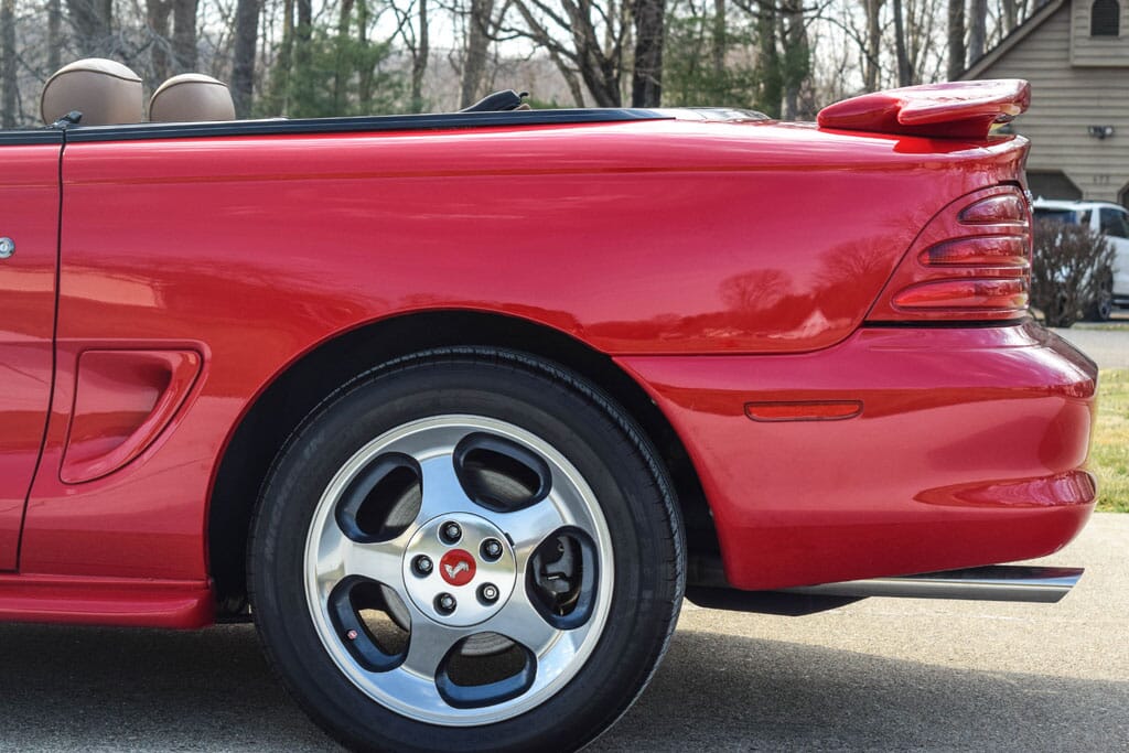 1994 Ford Mustang Cobra Indy Pace Car Convertible 4k Miles for sale