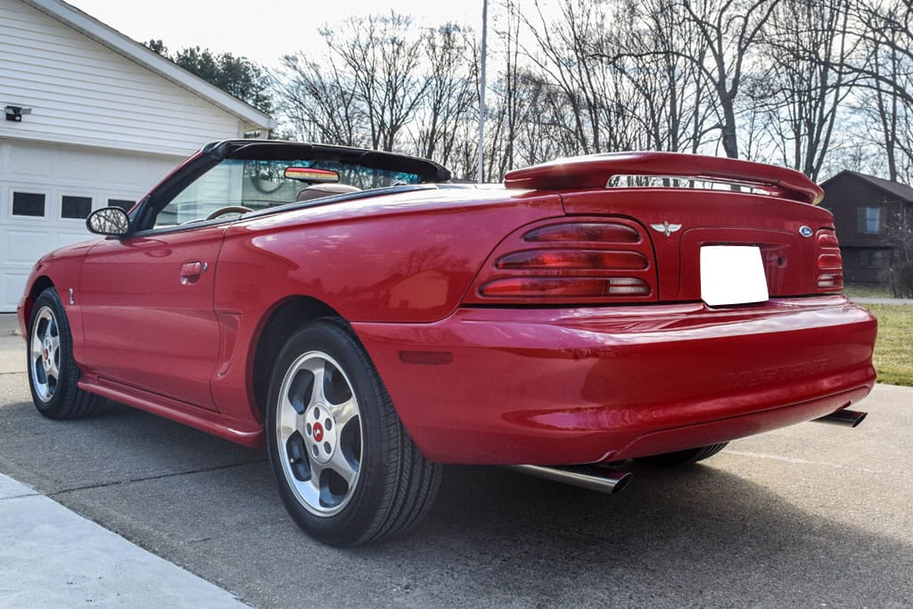 1994 Ford Mustang Cobra Indy Pace Car Convertible 4k Miles for sale