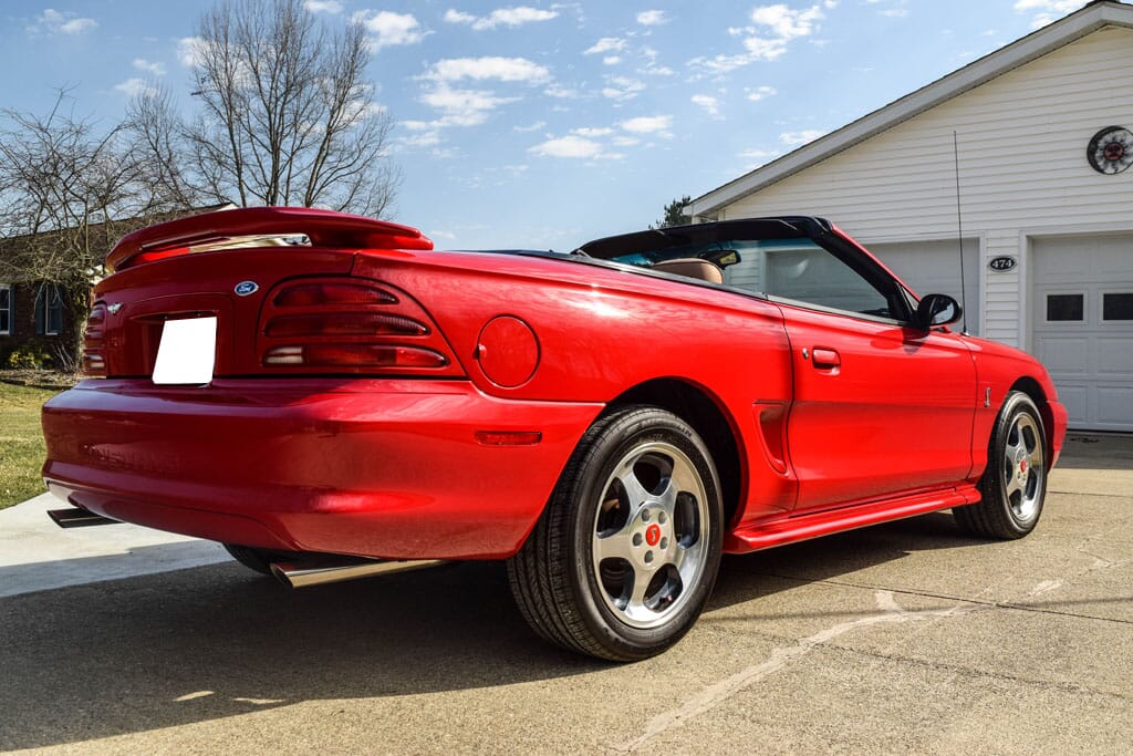 1994 Ford Mustang Cobra Indy Pace Car Convertible 4k Miles for sale