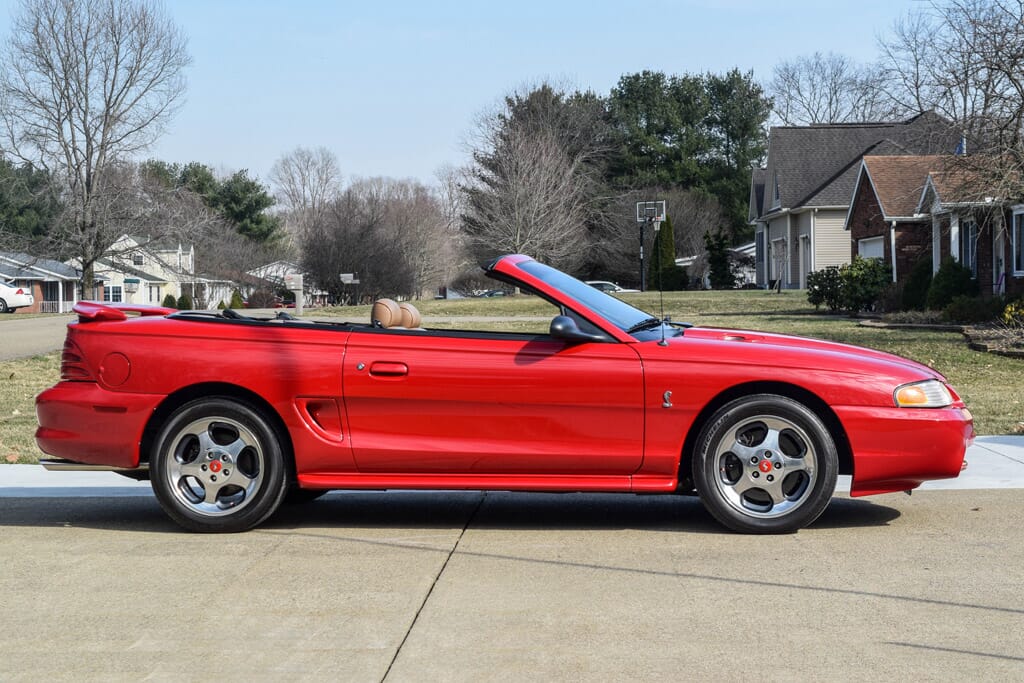 1994 Ford Mustang Cobra Indy Pace Car Convertible 4k Miles for sale