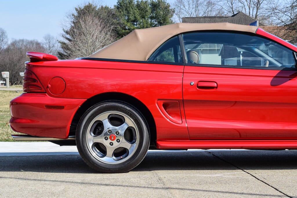 1994 Ford Mustang Cobra Indy Pace Car Convertible 4k Miles for sale