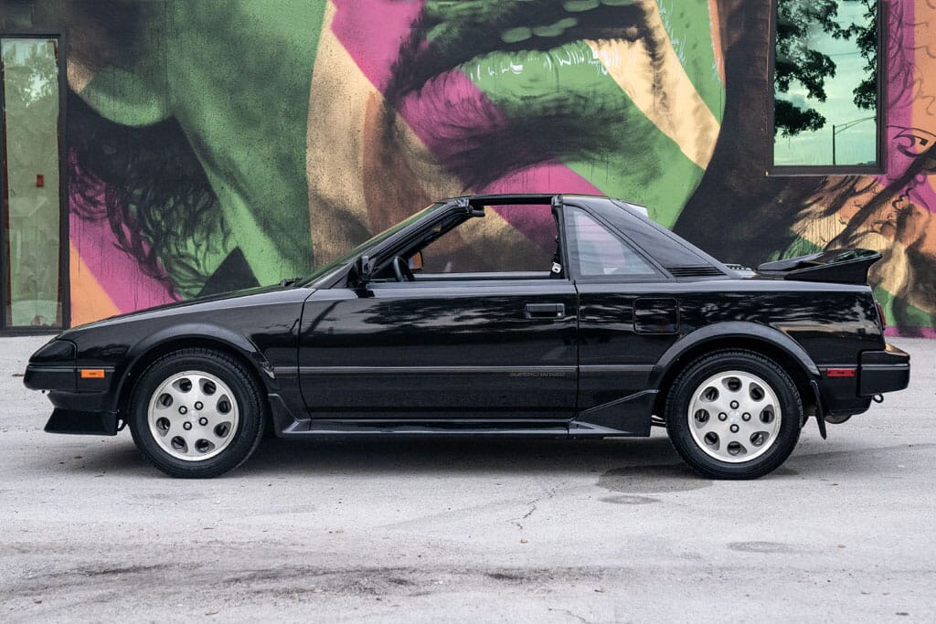 1988 Toyota MR2 Supercharged with T-Bar Roof for sale