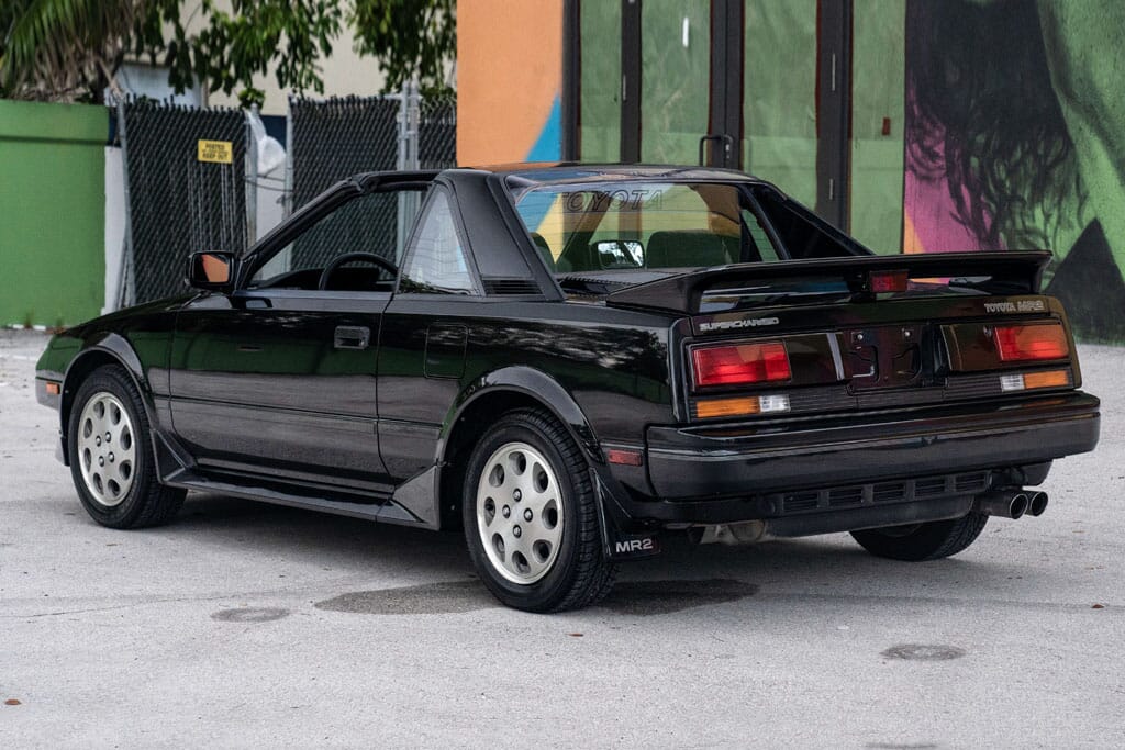 1988 Toyota MR2 Supercharged with T-Bar Roof for sale