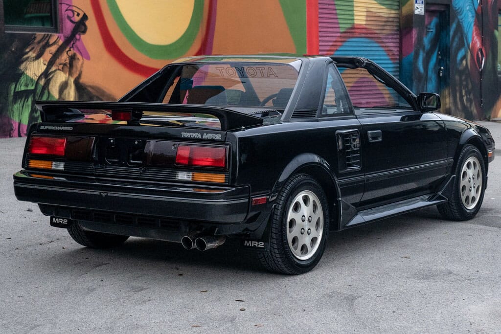 1988 Toyota MR2 Supercharged with T-Bar Roof for sale