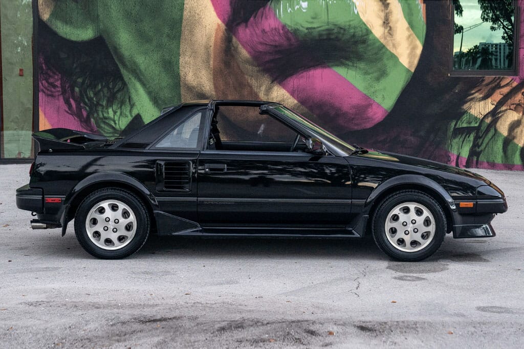 1988 Toyota MR2 Supercharged with T-Bar Roof for sale
