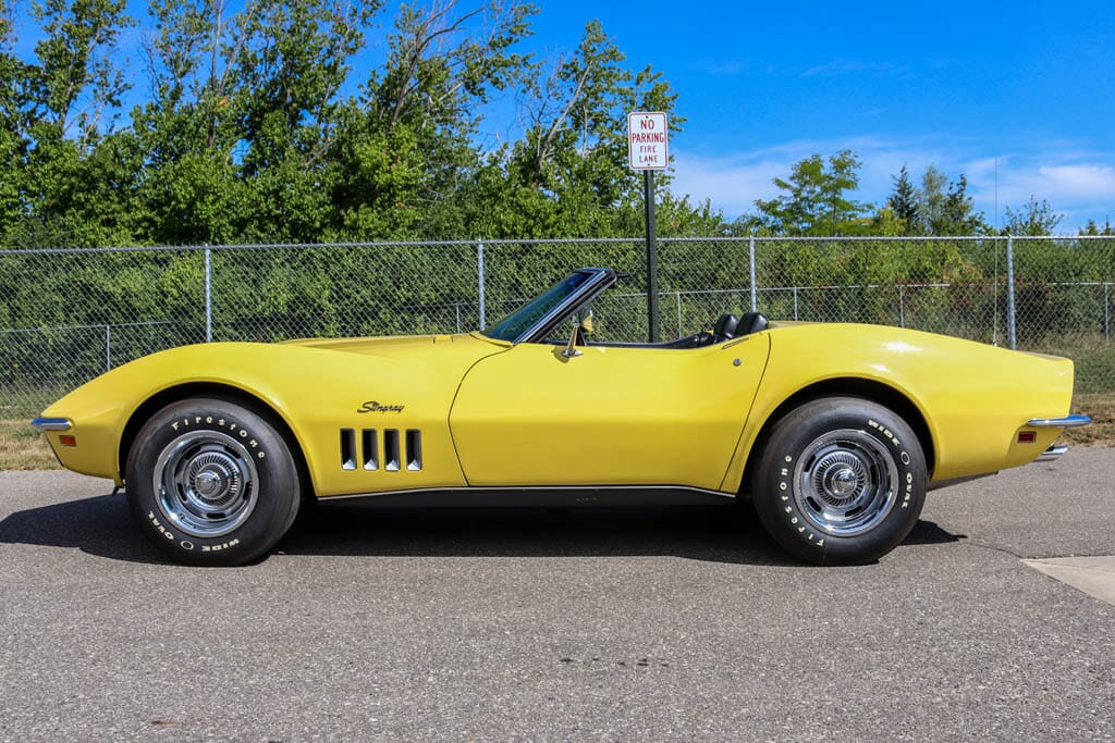 1969 Chevrolet Corvette Dayton Yellow for sale