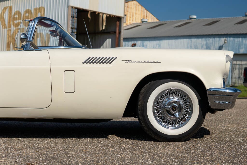 1957 Ford Thunderbird White for sale