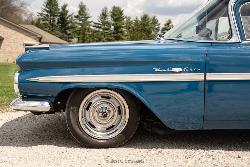 1959 Chevrolet Bel Air Restoration for sale