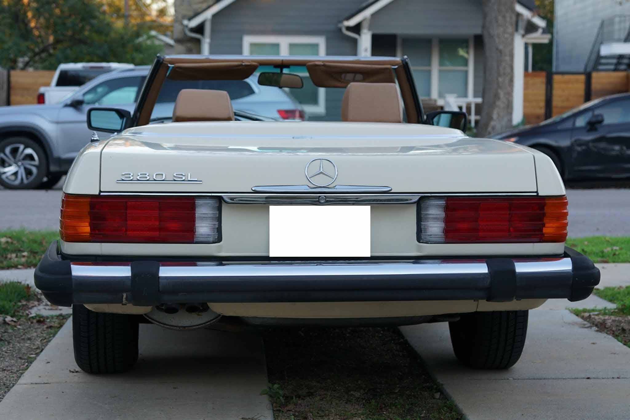 1983 Mercedes-Benz 380SL for sale