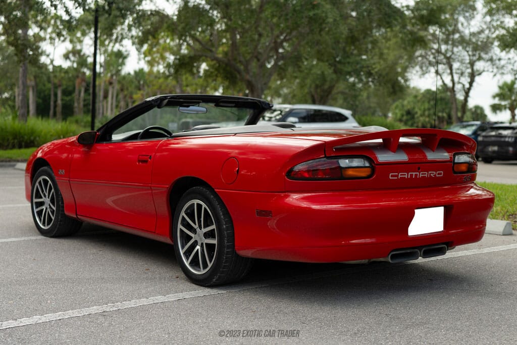 2002 Chevrolet Camaro SS SLP 35th Anniversary Convertible for sale