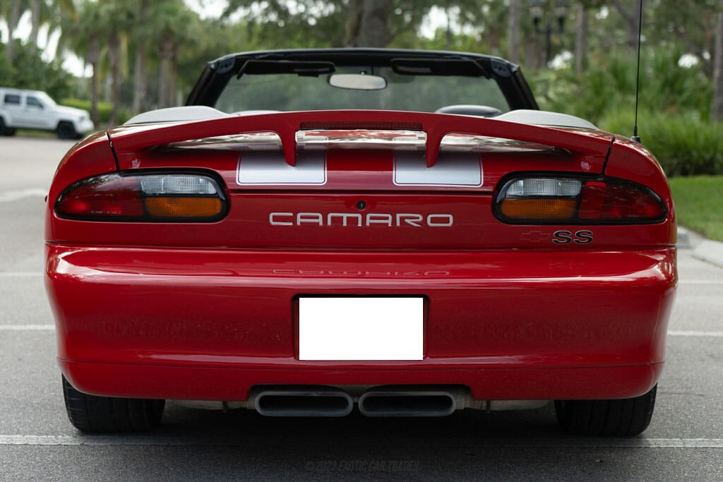2002 Chevrolet Camaro SS SLP 35th Anniversary Convertible for sale