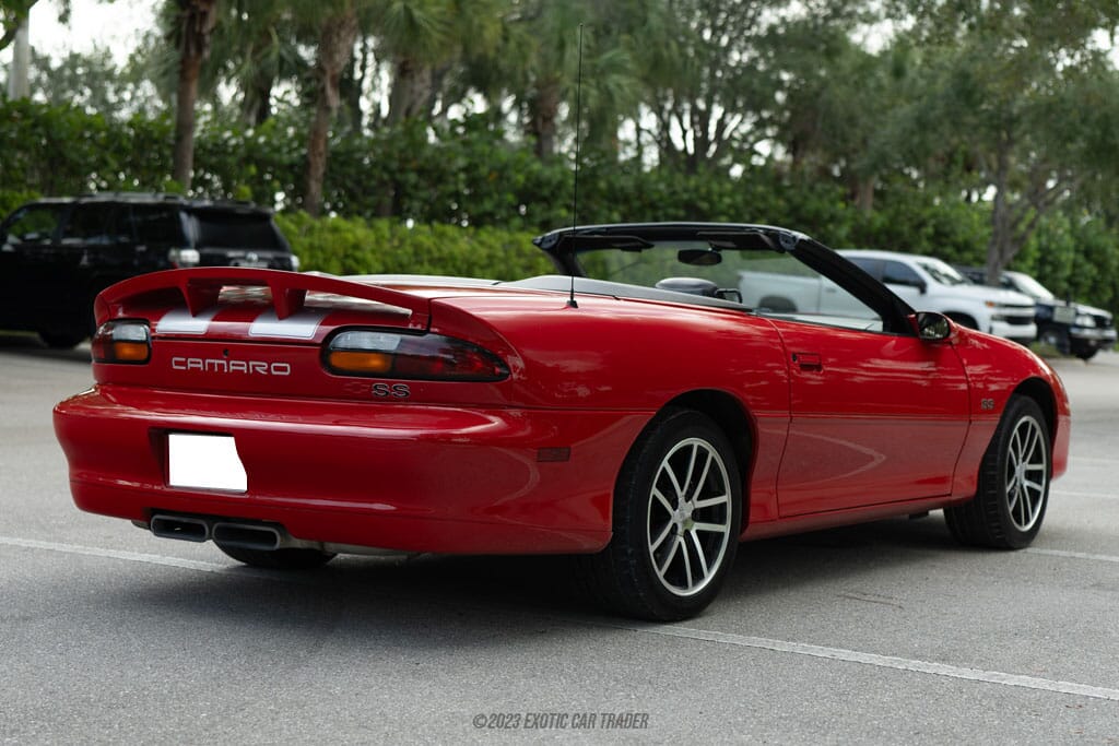 2002 Chevrolet Camaro SS SLP 35th Anniversary Convertible for sale