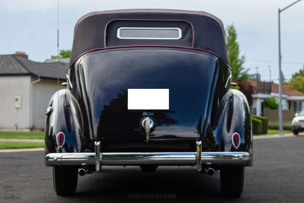 1939 Ford Deluxe Convertible Restoration for sale