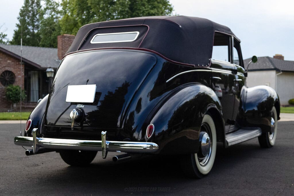 1939 Ford Deluxe Convertible Restoration for sale
