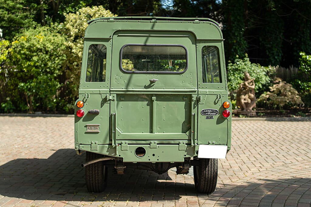 1970 Land Rover Series IIA Double Roof Restoration for sale