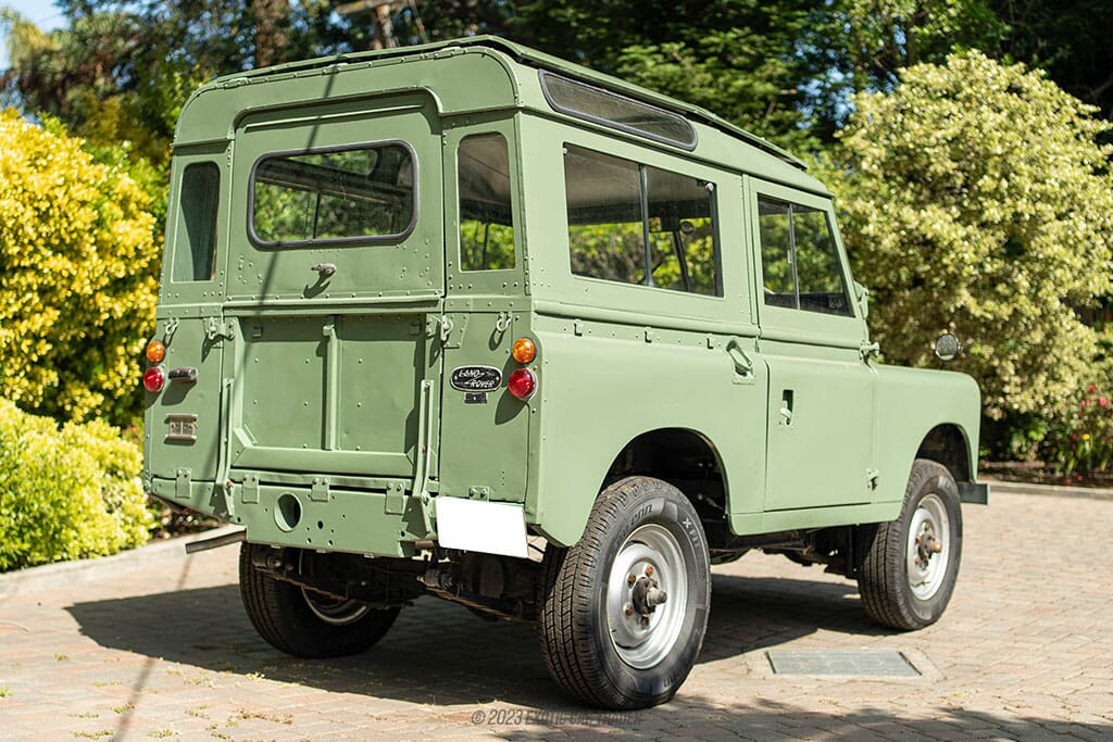 1970 Land Rover Series IIA Double Roof Restoration for sale