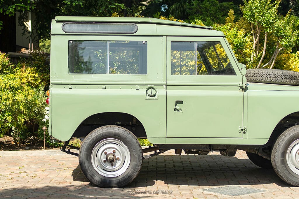 1970 Land Rover Series IIA Double Roof Restoration for sale