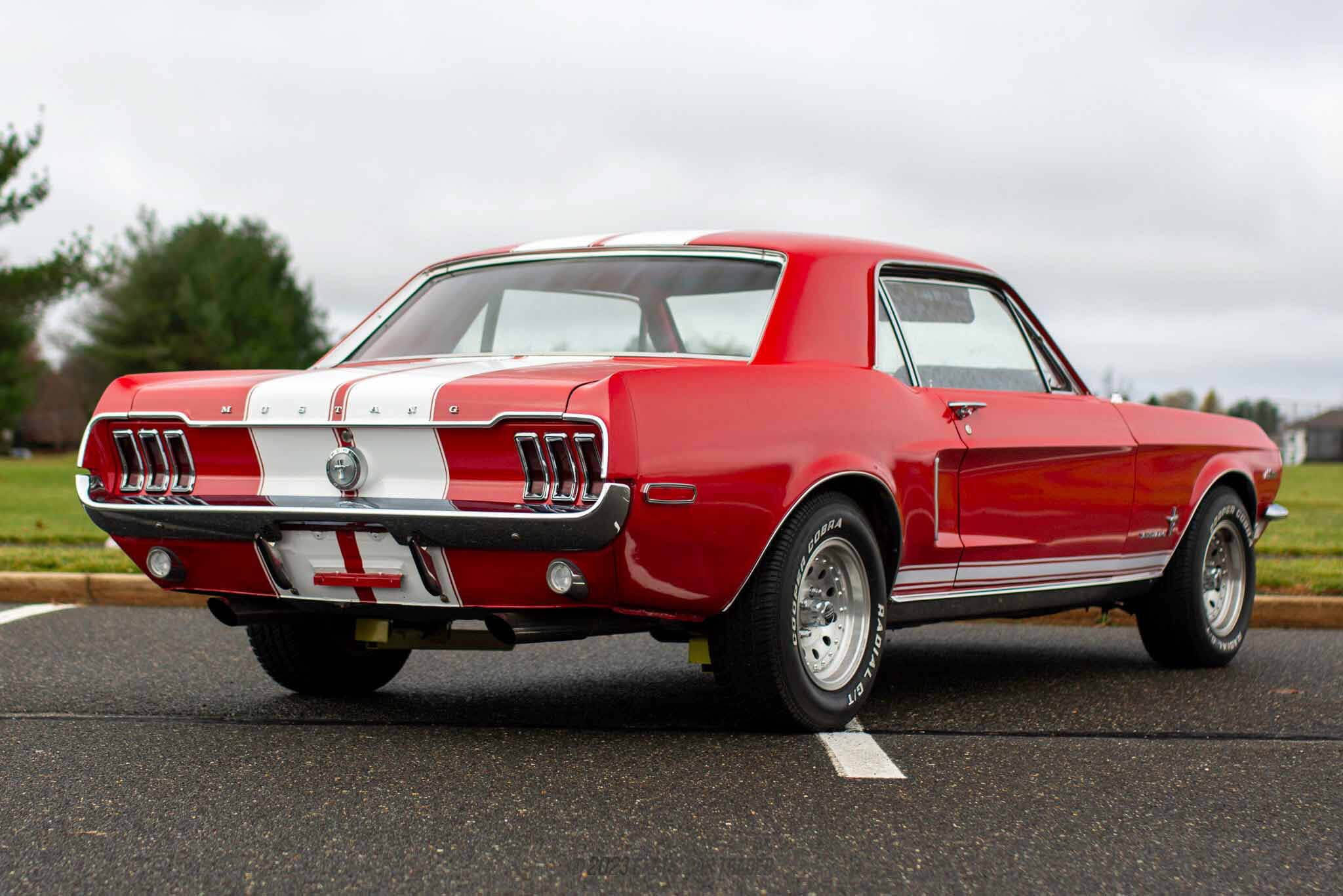 1968 Ford Mustang Striped Coupe for sale