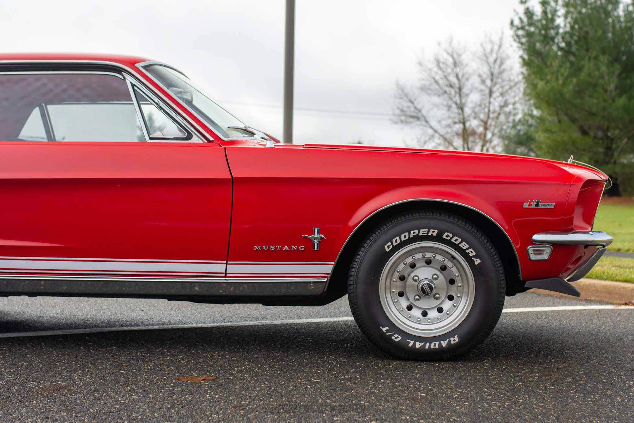 1968 Ford Mustang Striped Coupe for sale