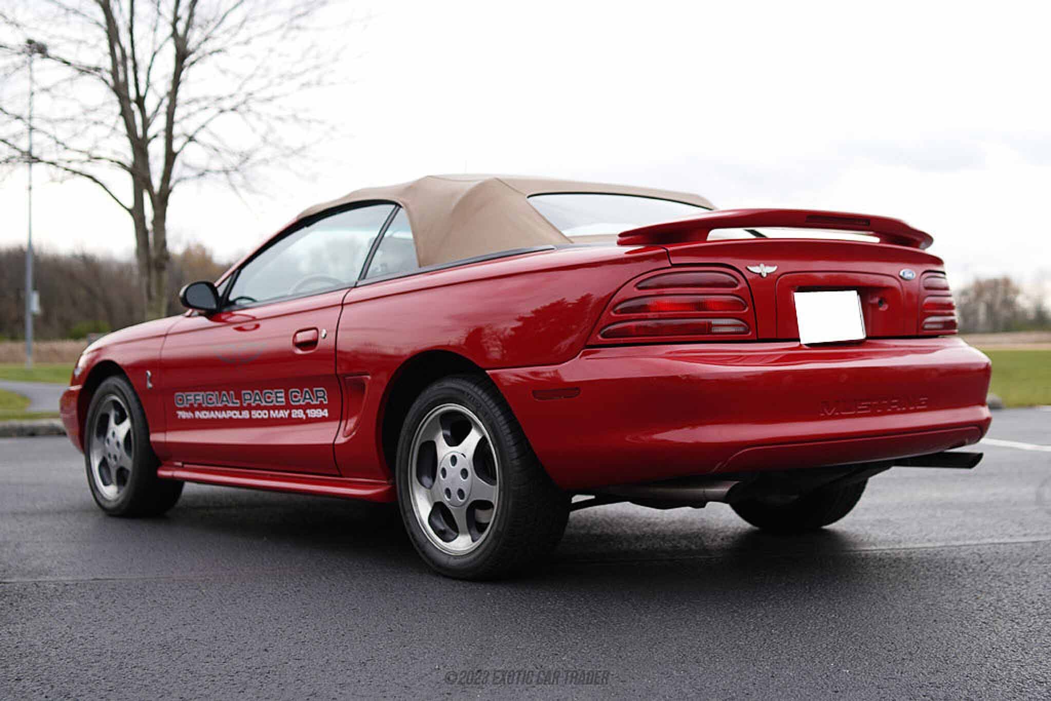 1994 Ford Mustang SVT Cobra Indy Pace Car Convertible for sale
