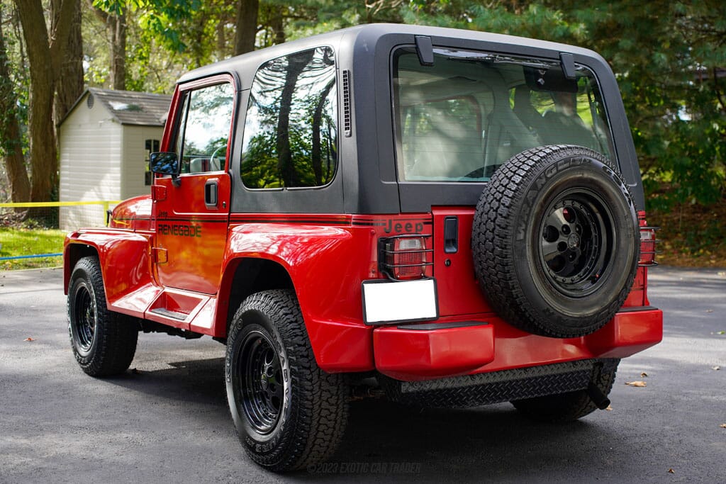 1991 Jeep Wrangler Renegade for sale