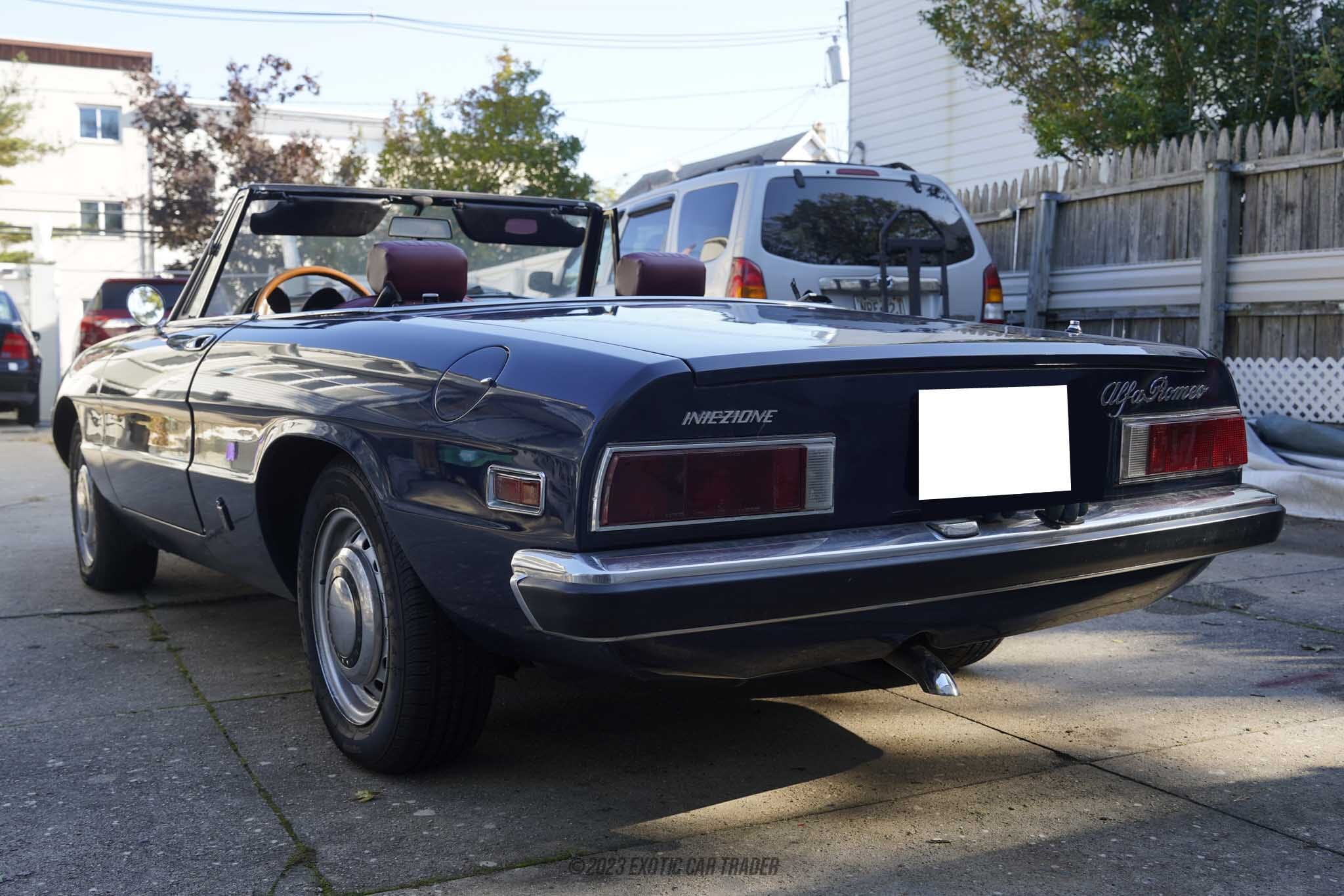 1971 Alfa Romeo Spider Convertible Restoration for sale
