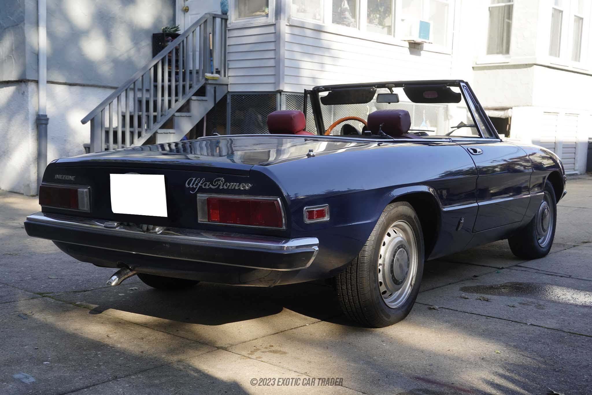 1971 Alfa Romeo Spider Convertible Restoration for sale