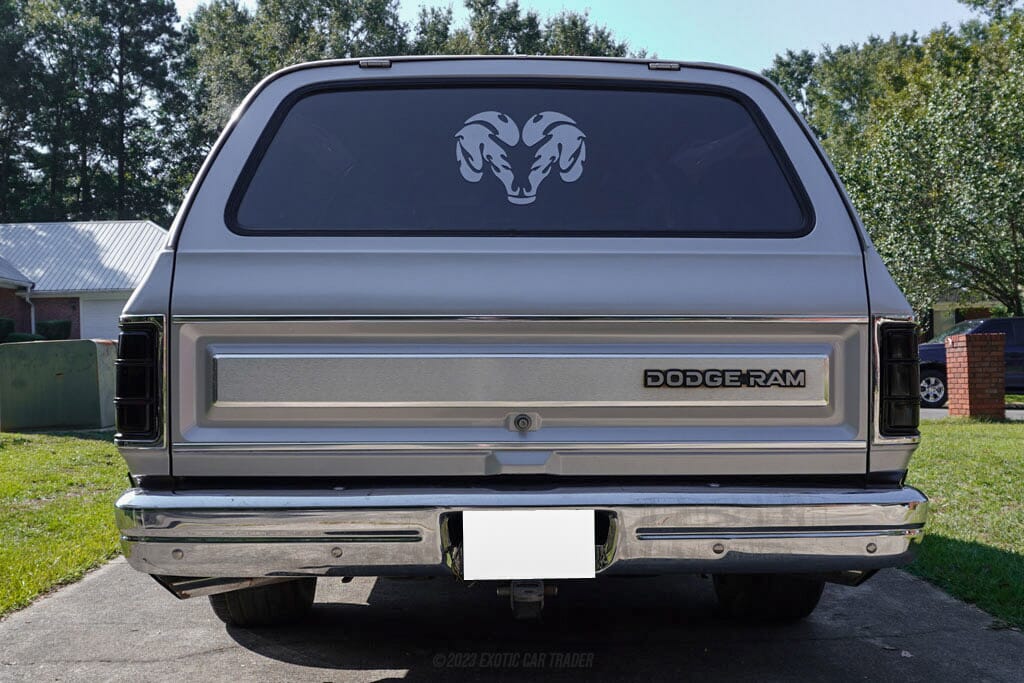 1989 Dodge Ramcharger 150 1/2 Ton for sale