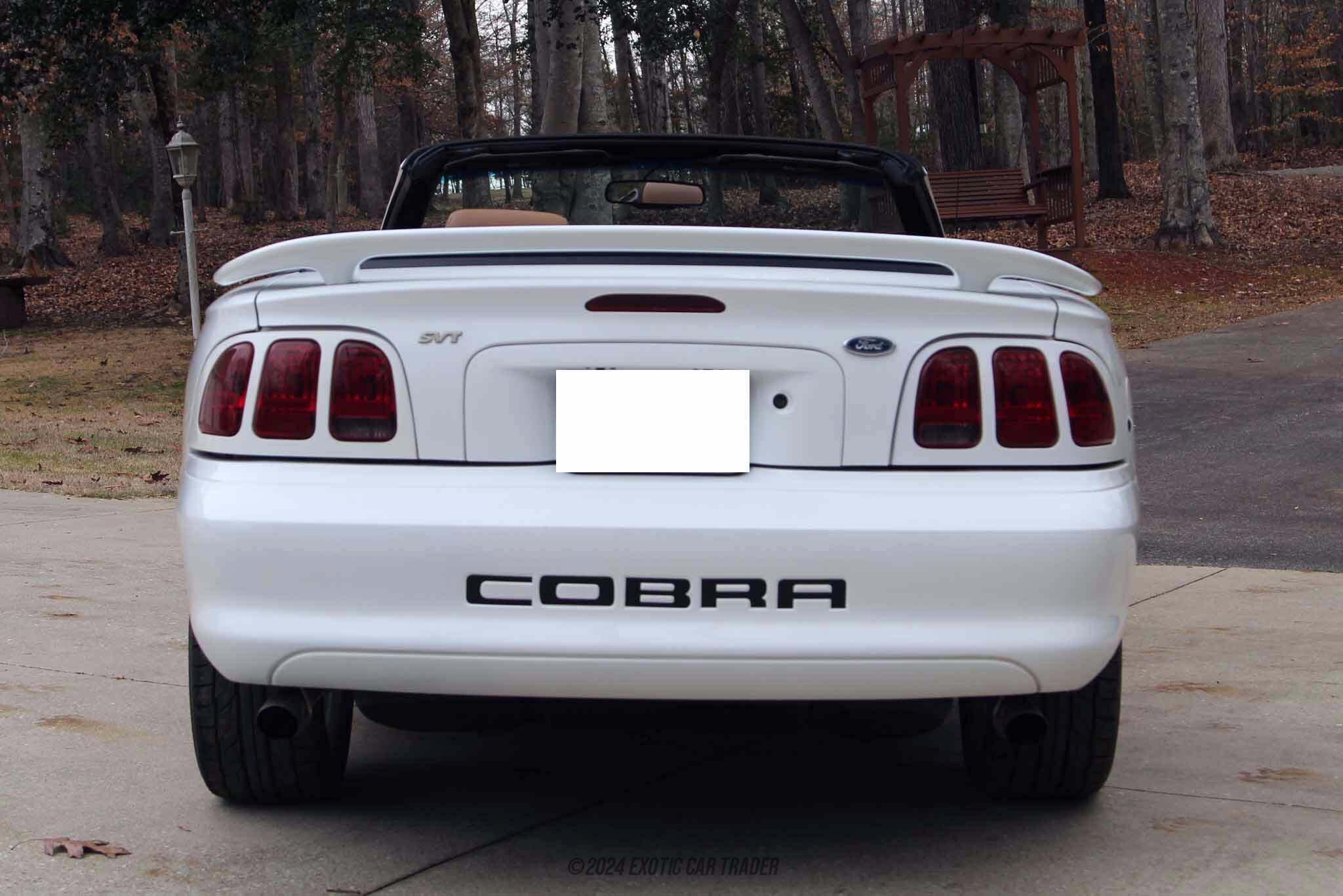 1998 Ford Mustang SVT Cobra Convertible for sale